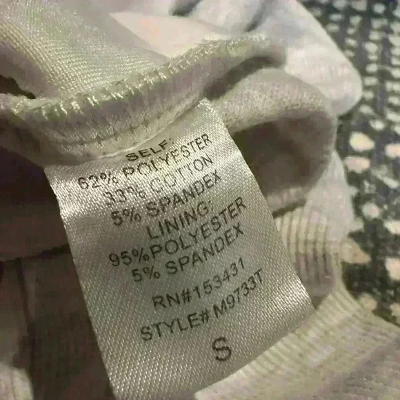 Windsor Keep It Tight Rib Knit Corset Crop Top, small - Picture 7 of 7